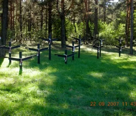 Krzyże upamiętniające ofiary Wielkiej Czystki 1937