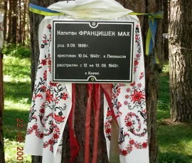 Indywidualne upamiętnienia ofiar ukraińskich