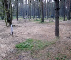 Masowe groby, wytyczone przez polskich archeologów