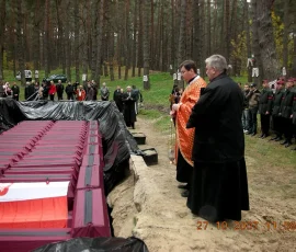 Poświęcenie mogiły