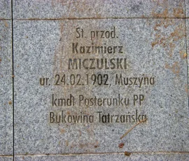 Indywidualne tabliczki epitafijne