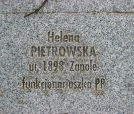 Indywidualne tabliczki epitafijne