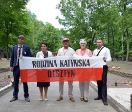 Wyjazd z min. Piotrem Glińskim (9 czerwca 2018), delegacja RK z Olsztyna