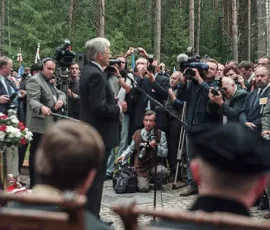 Przemawia premier Jerzy Buzek