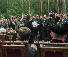 Przemawia marszałek Senatu Alicja Grześkowiak