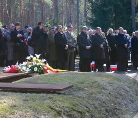 Delegacja oficjalna z marszałkiem Sejmu RP Bronisławem Komorowskim