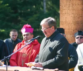 Marszałek Sejmu RP Bronisław Komorowski